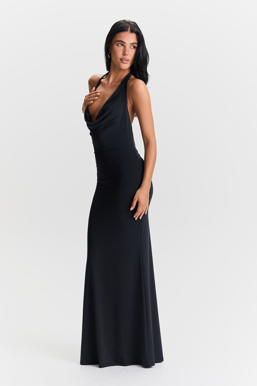 Harper Maxi Dress – Black