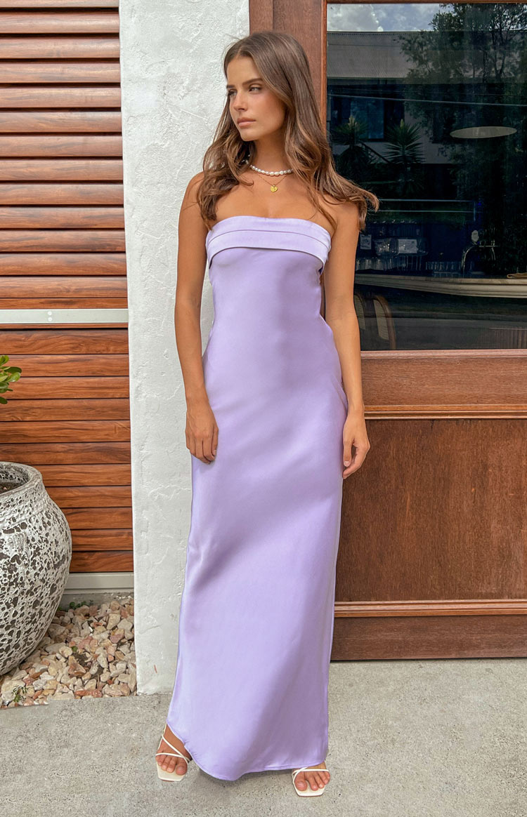 Maiah Maxi Dress – Lilac
