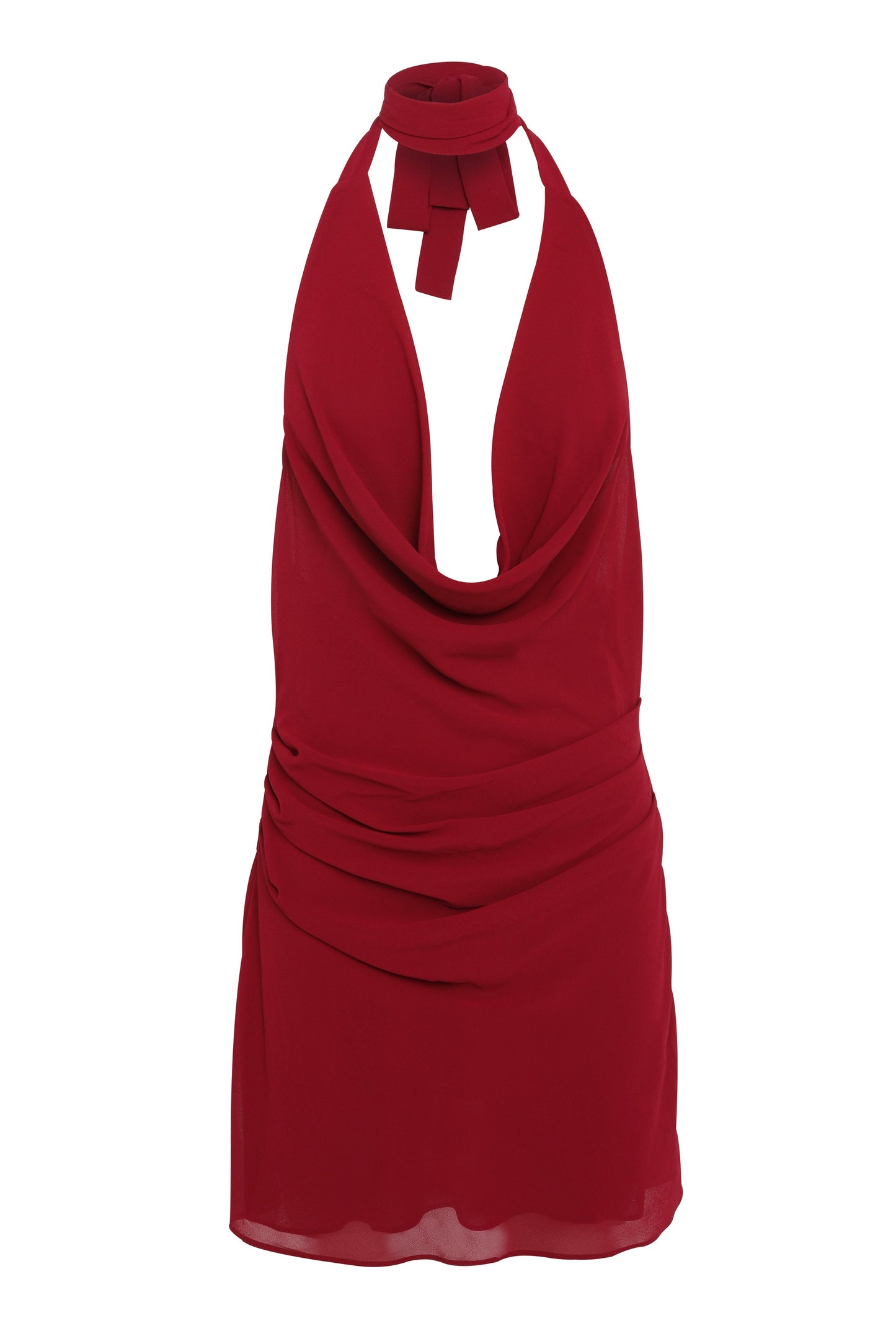 Faye Mini Dress - Ruby