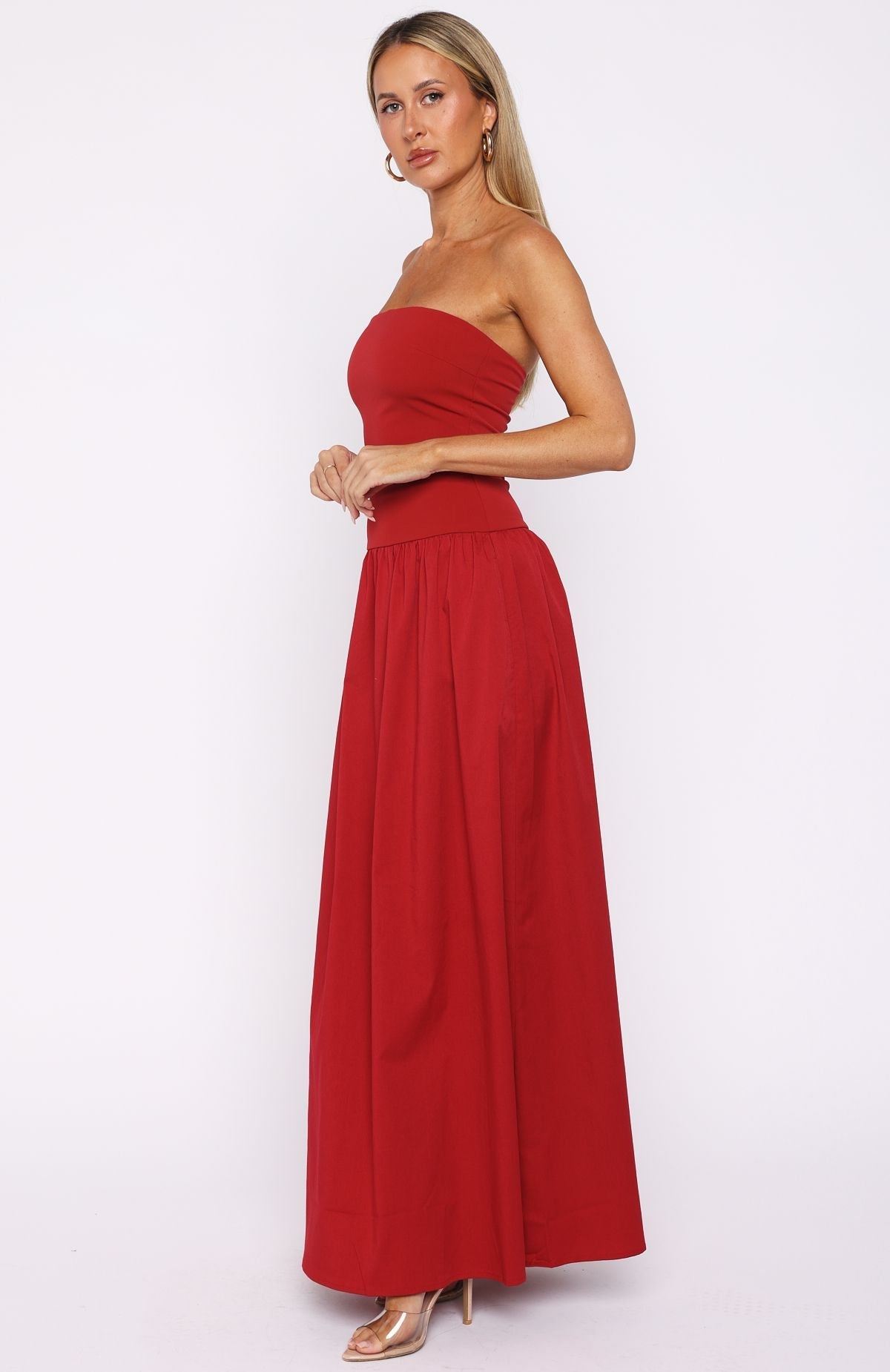 Take Back Maxi Dress - Red