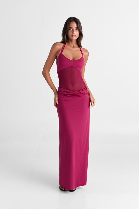 Sariya Maxi Dress – Ruby