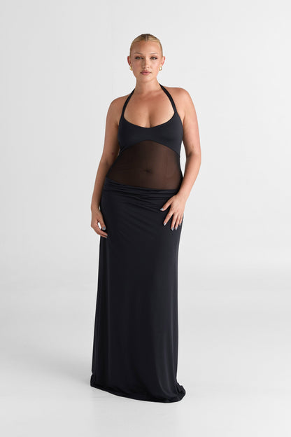 Sariya Maxi Dress - Black