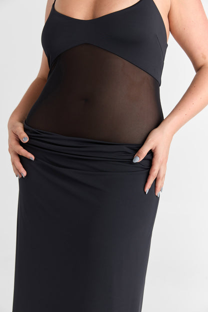 Sariya Maxi Dress - Black