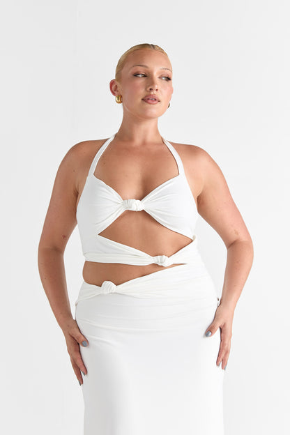 Oralia Dress - White