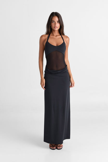 Sariya Maxi Dress - Black