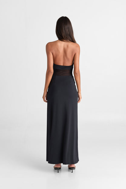 Sariya Maxi Dress - Black