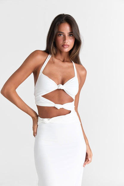 Oralia Dress - White