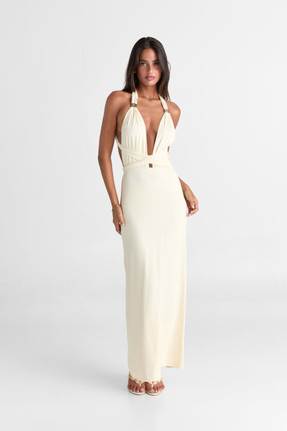 Mira Maxi Dress - Butter