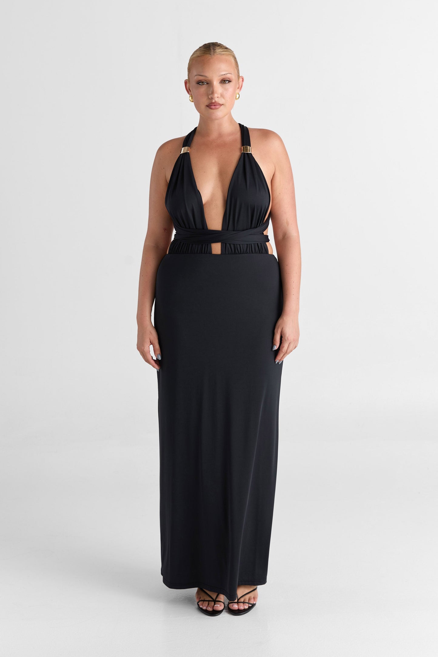 Mira Maxi Dress - Black