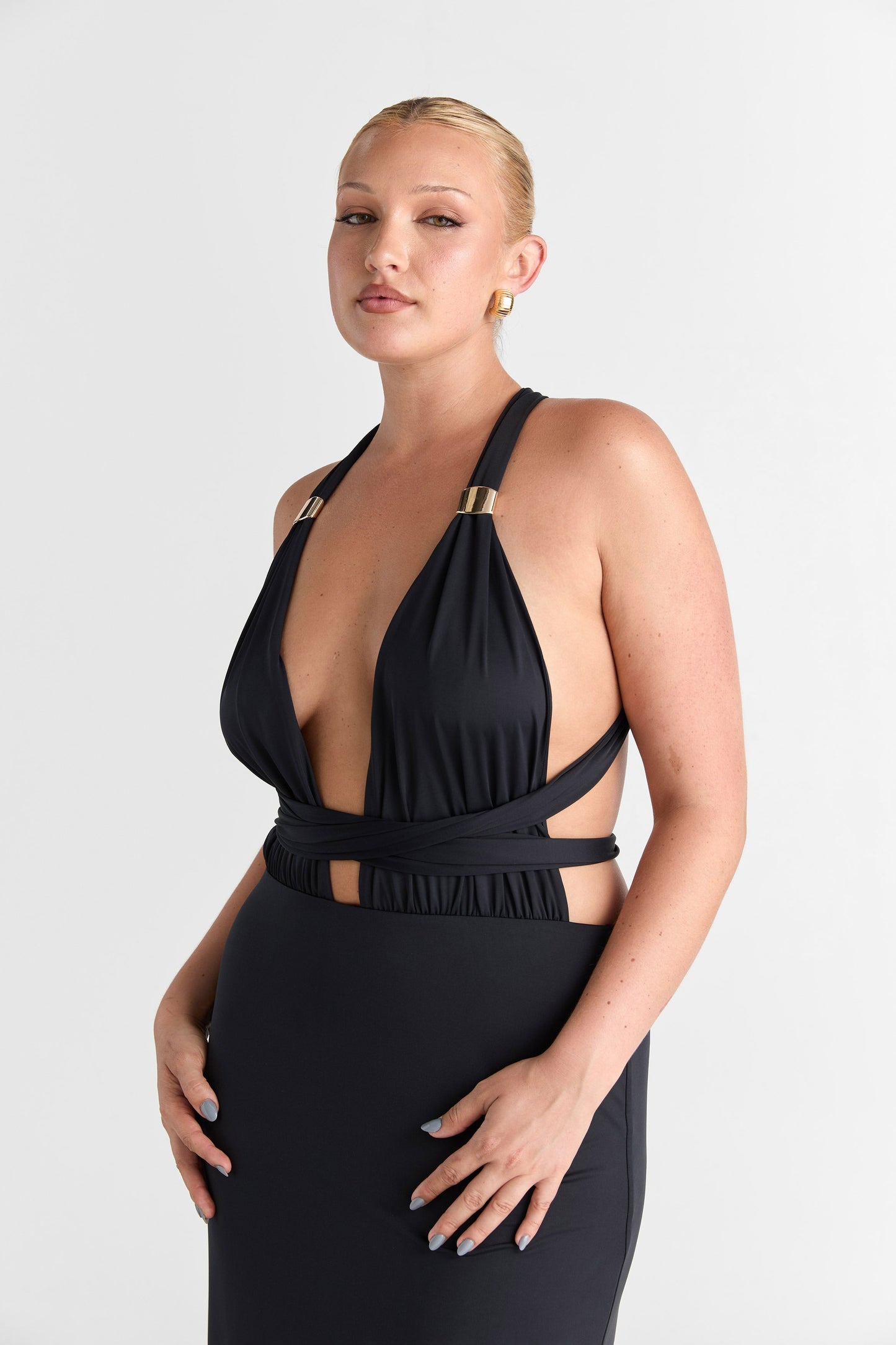 Mira Maxi Dress - Black