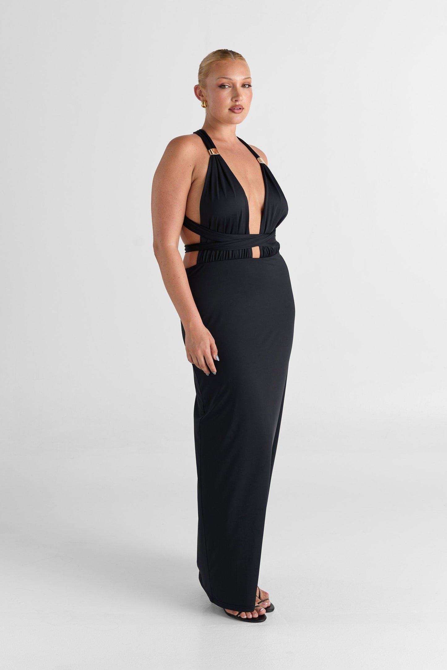 Mira Maxi Dress - Black