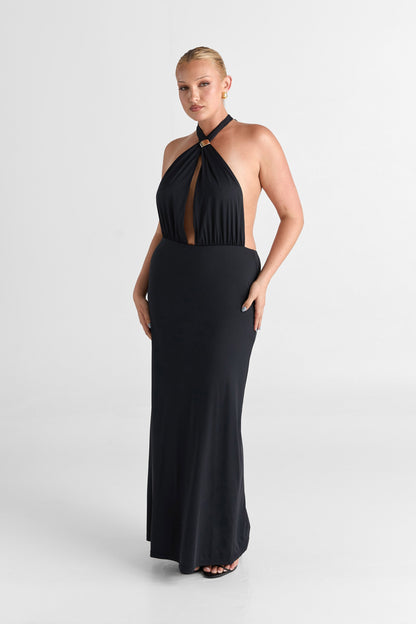 Mira Maxi Dress - Black