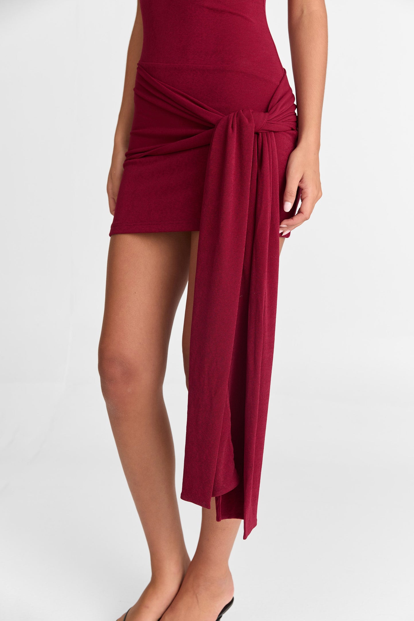 Isla Mini Dress - Ruby