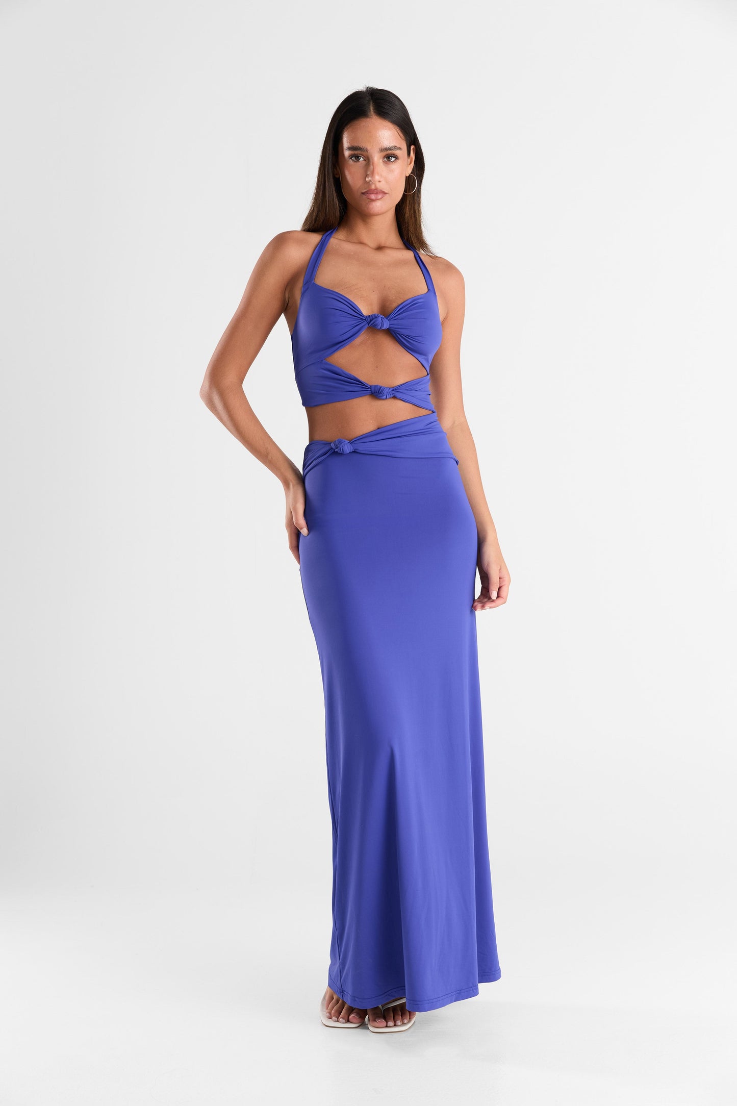 Oralia Dress - Cobalt