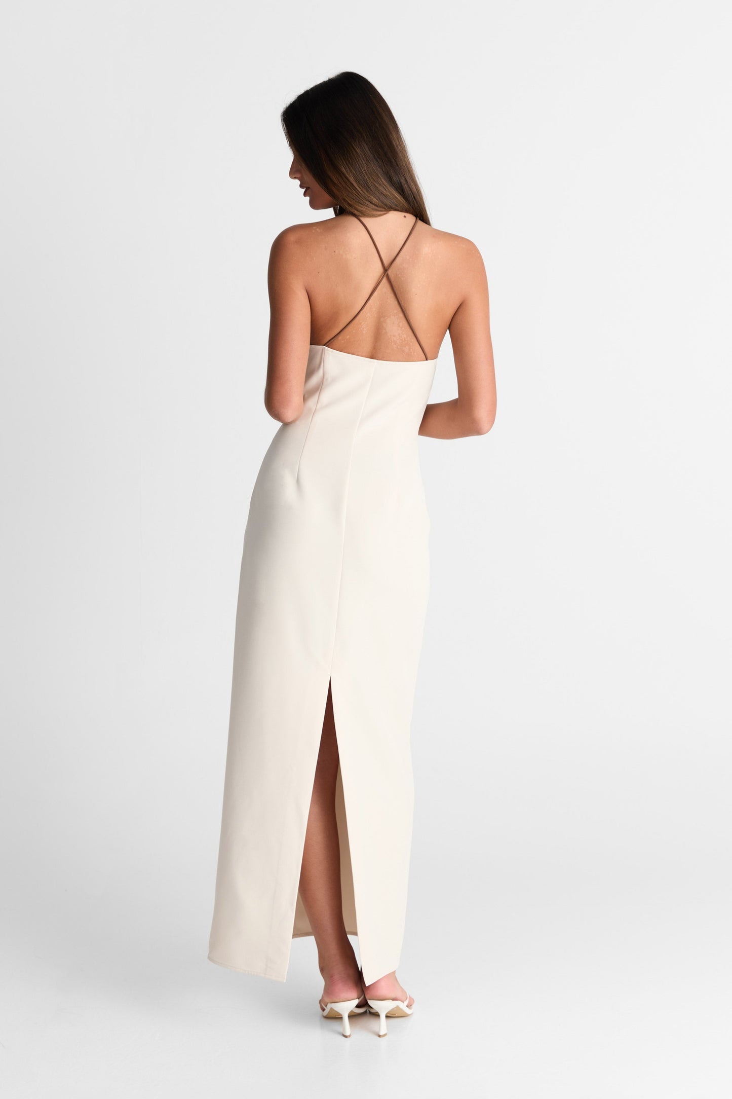 Rosalie Maxi Dress - Almond