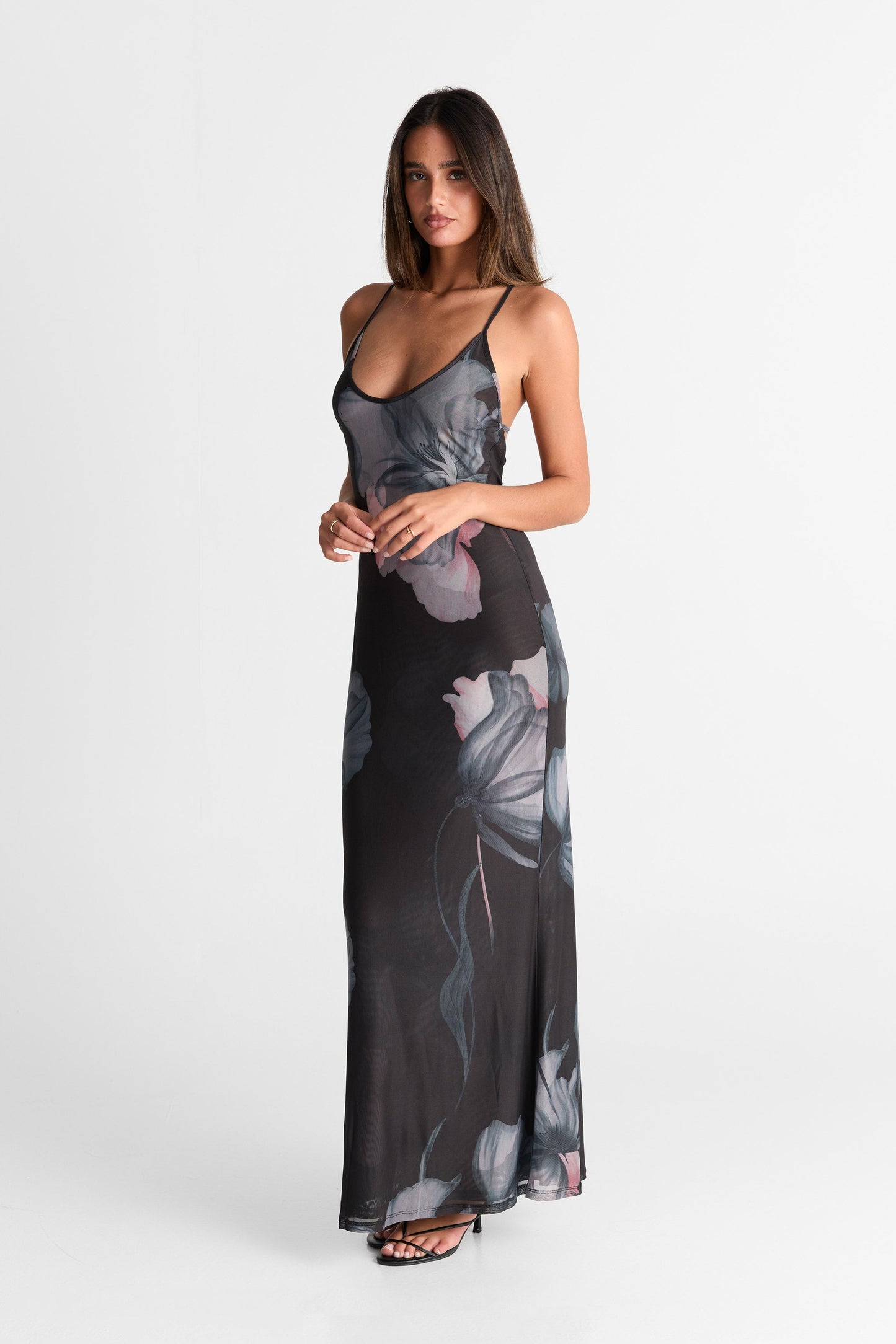 Vera Maxi Dress – Black
