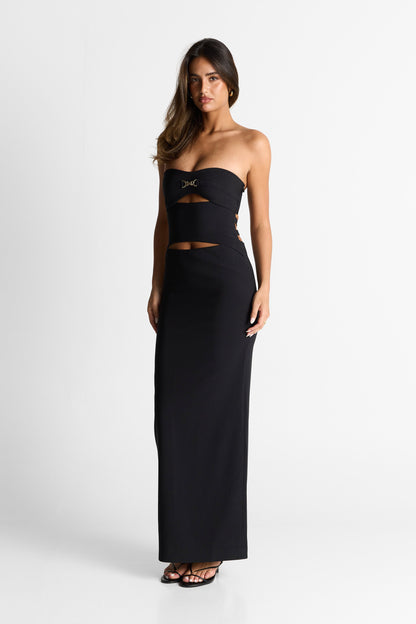 Zhara Maxi Dress - Black