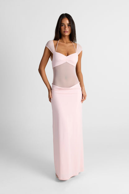 Freya Maxi Dress - Pink