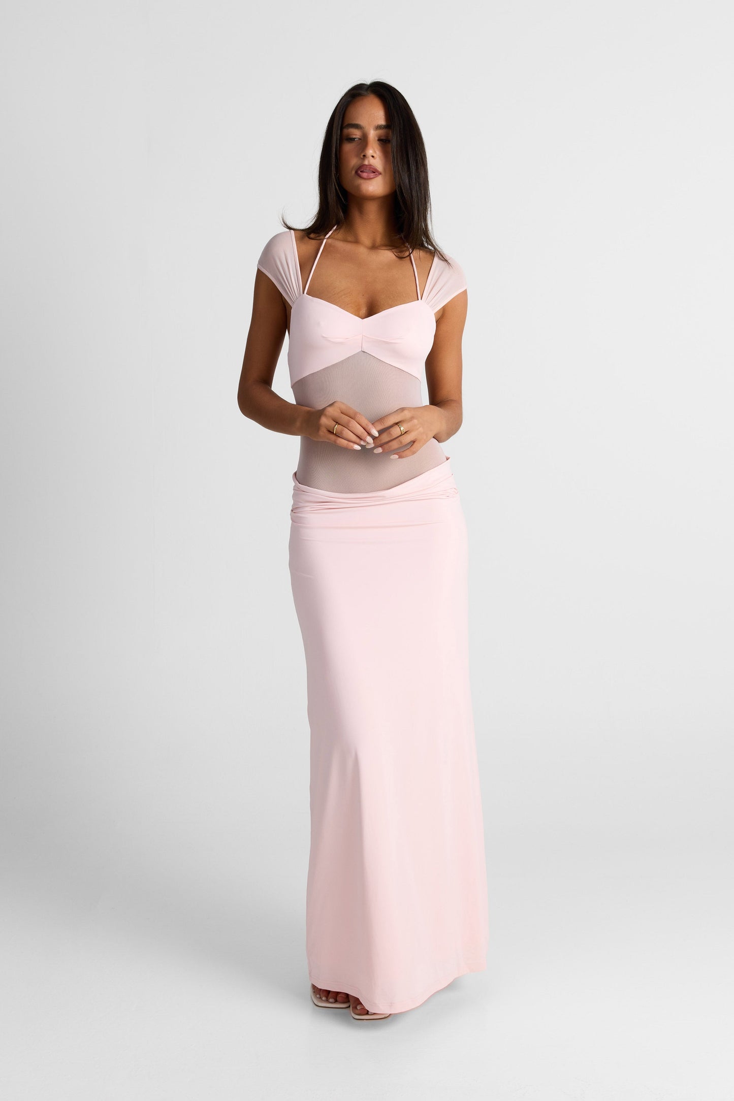 Freya Maxi Dress - Pink