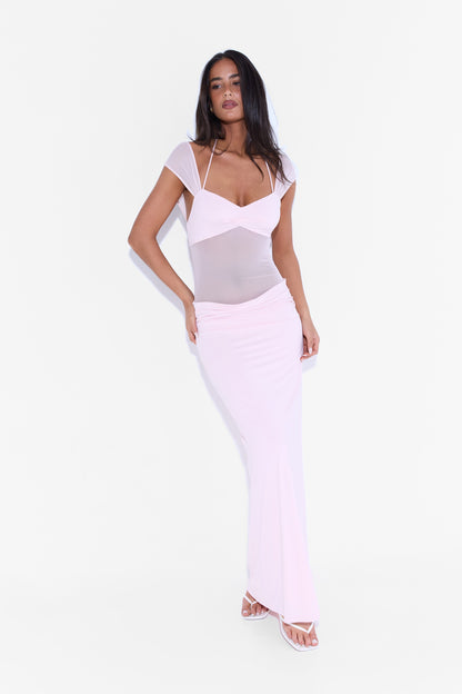 Freya Maxi Dress - Pink