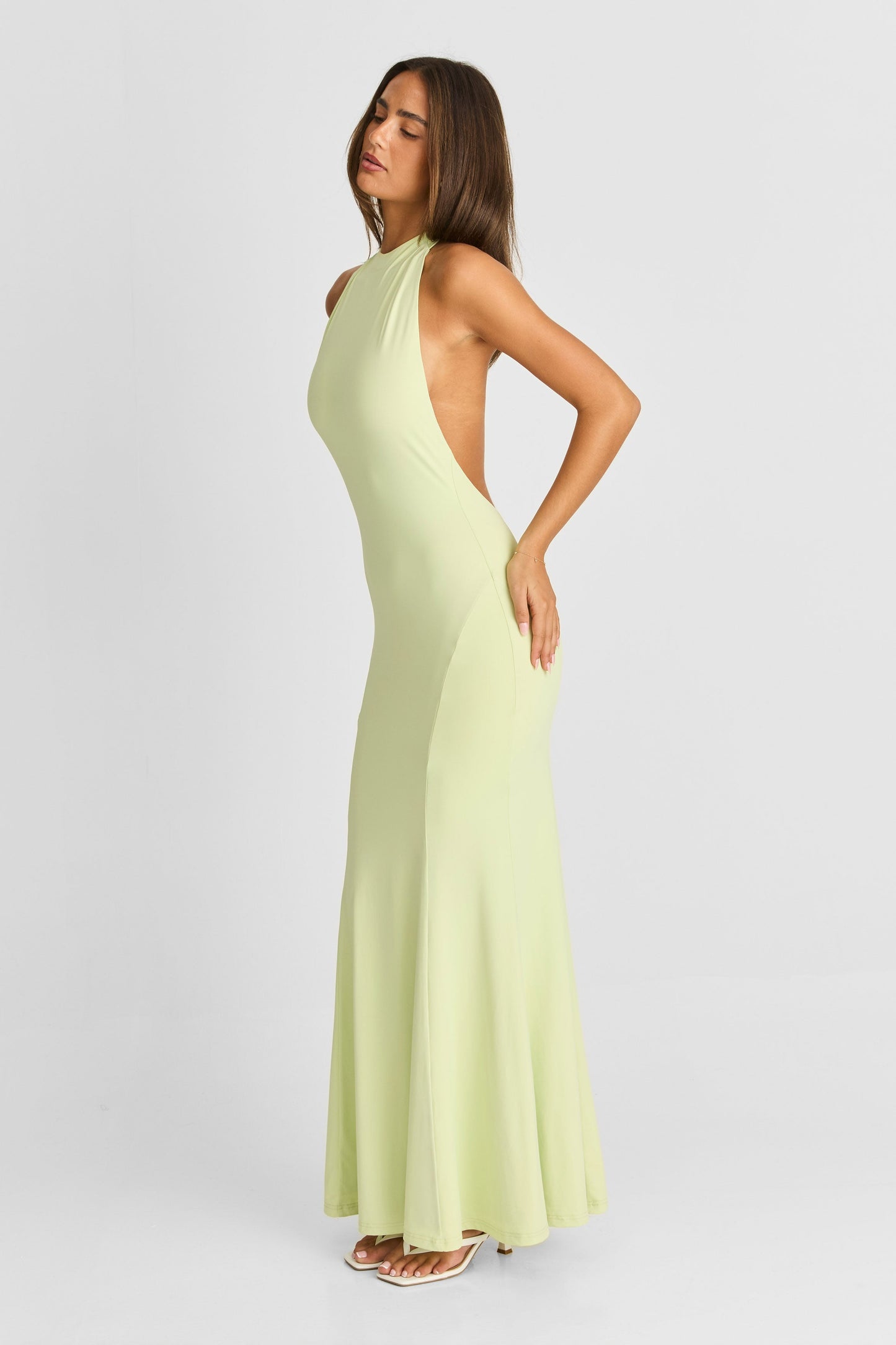 Luna Maxi Dress - Apple