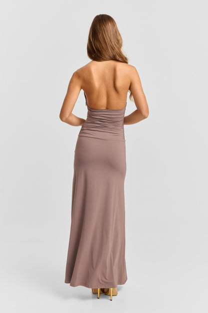 Ivy Maxi Dress Mushroom