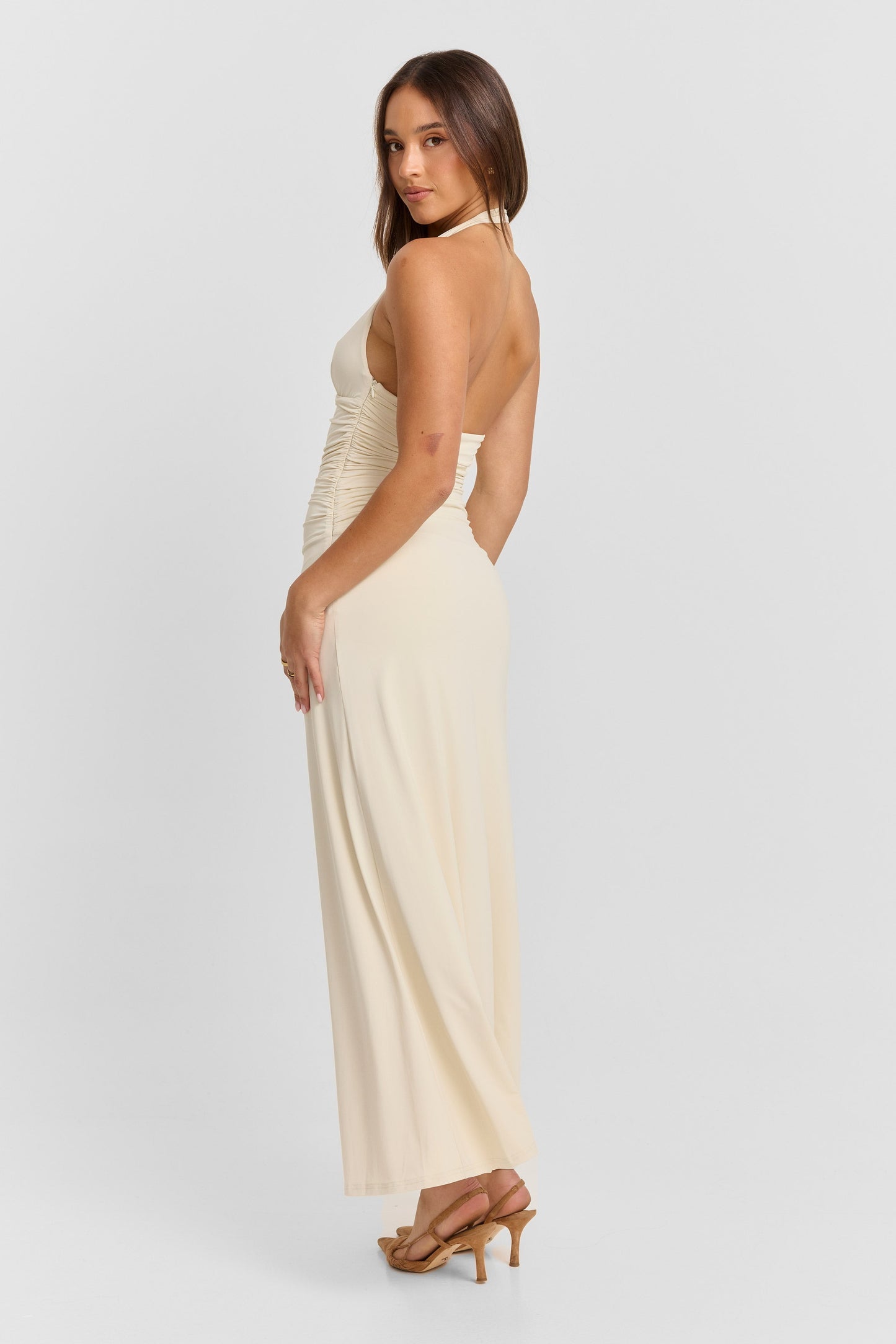 Ivy Maxi Dress - Off White