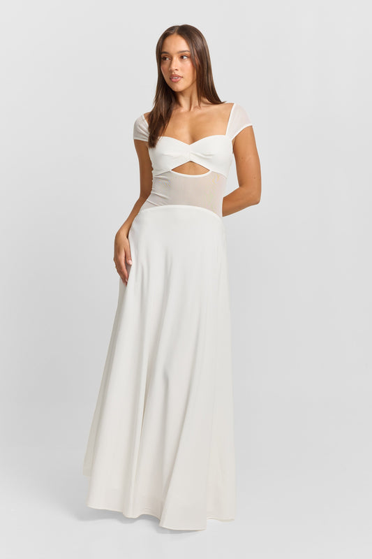 Anastasia Maxi Dress - White