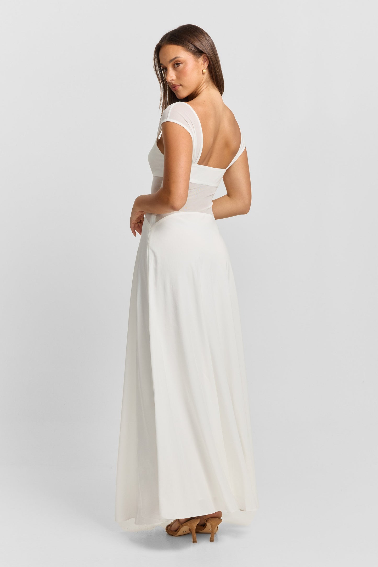 Anastasia Maxi Dress - White