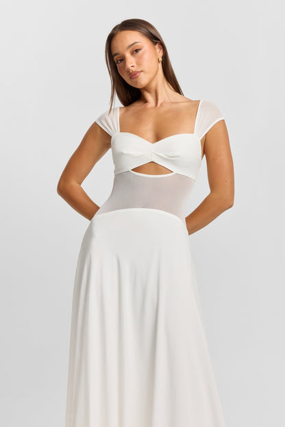 Anastasia Maxi Dress - White