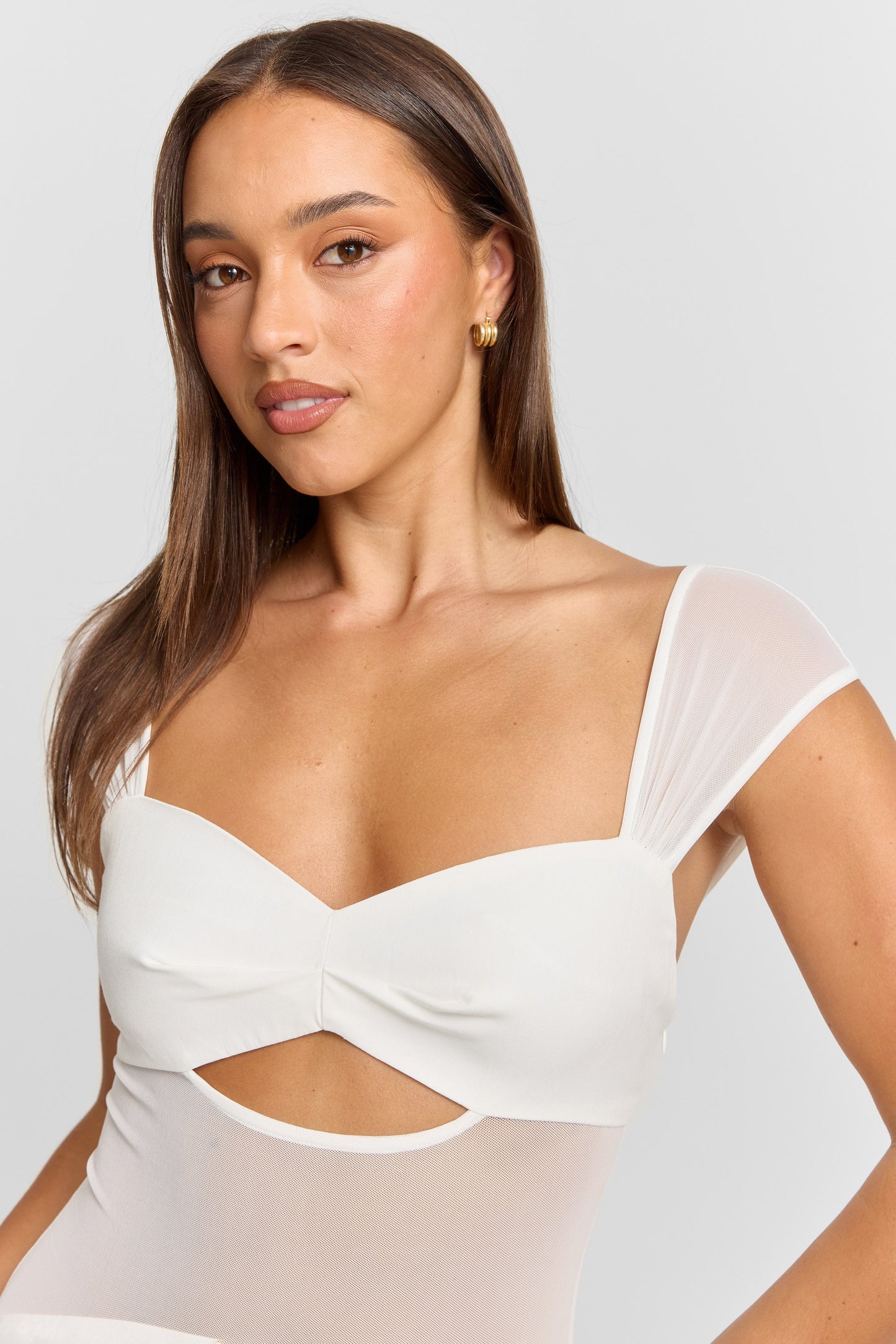 Anastasia Maxi Dress - White