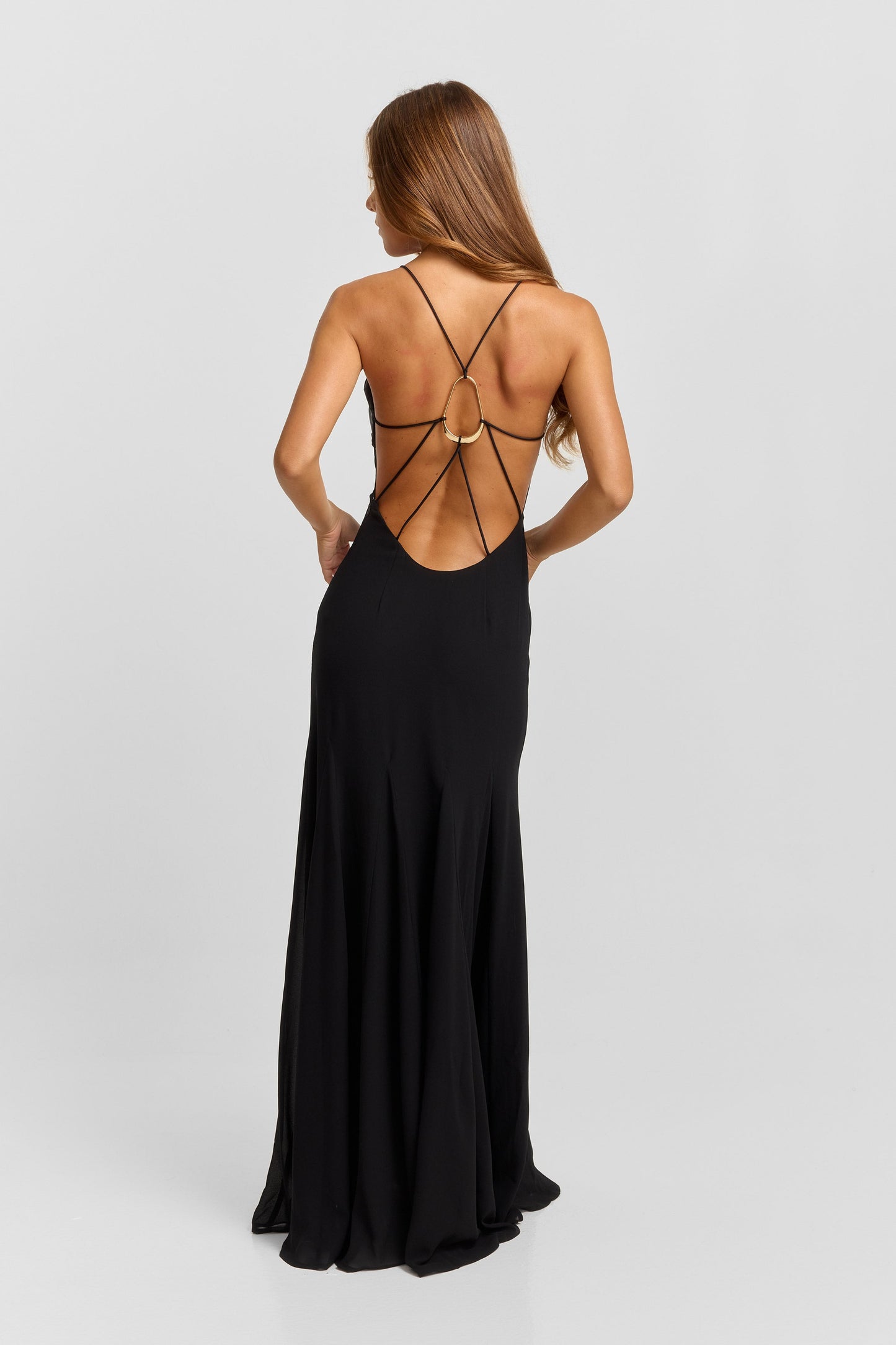 Electra Maxi Dress - Black