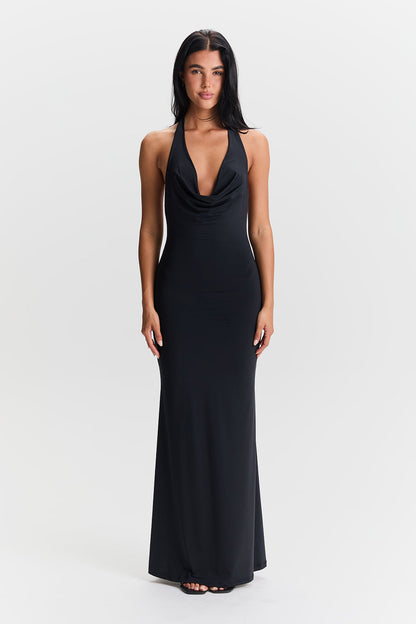 Harper Maxi Dress – Black
