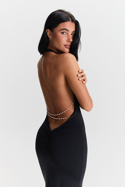 Harper Maxi Dress – Black