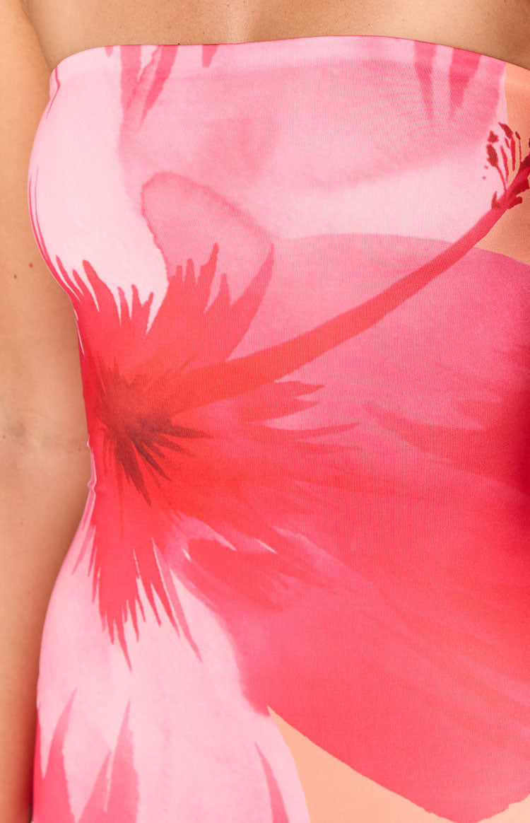 Arizona Maxi Dress – Orange Floral