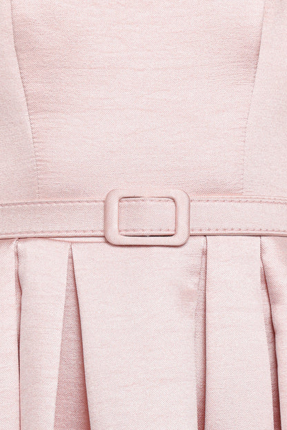 Augustine Midi Dress - Dusty Pink