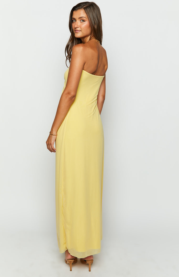 Braelyn Maxi Dress – Yellow
