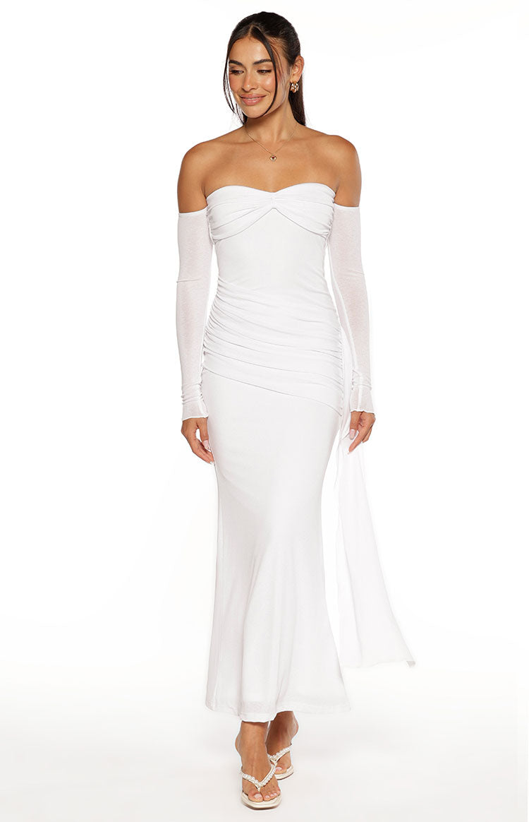 Breanna Maxi Dress – White