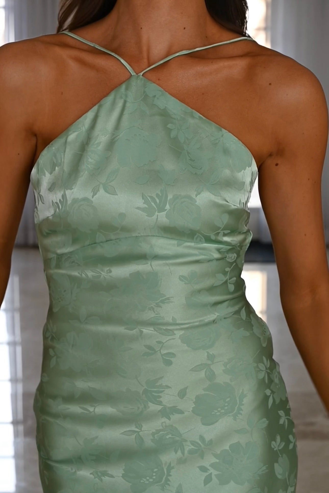 Remy Midi Dress – Sage