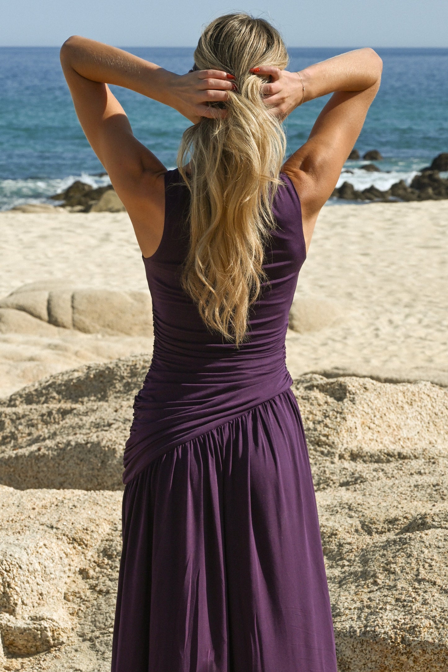 Estelle Maxi Dress – Plum