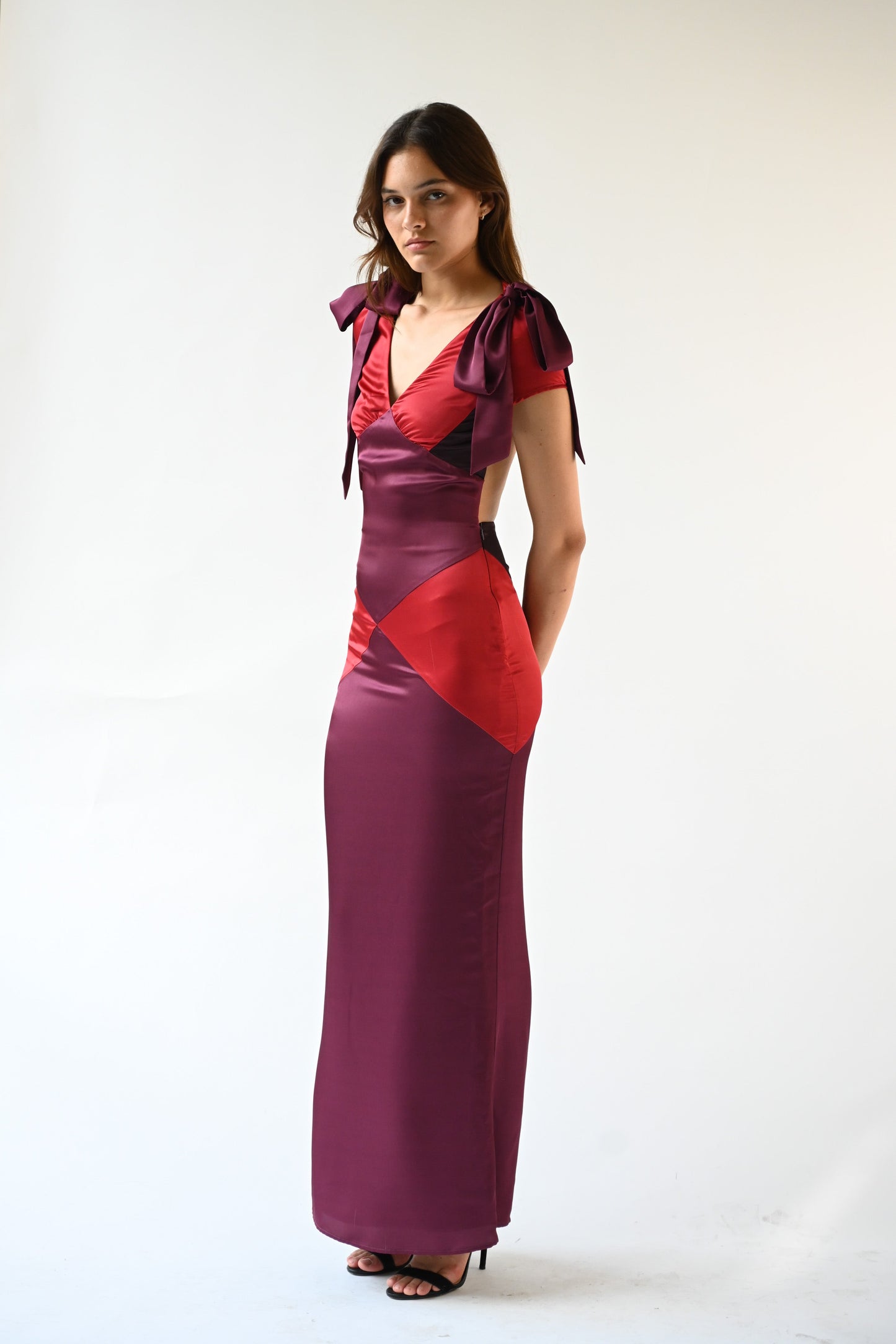Moors Maxi Dress – Burgundy