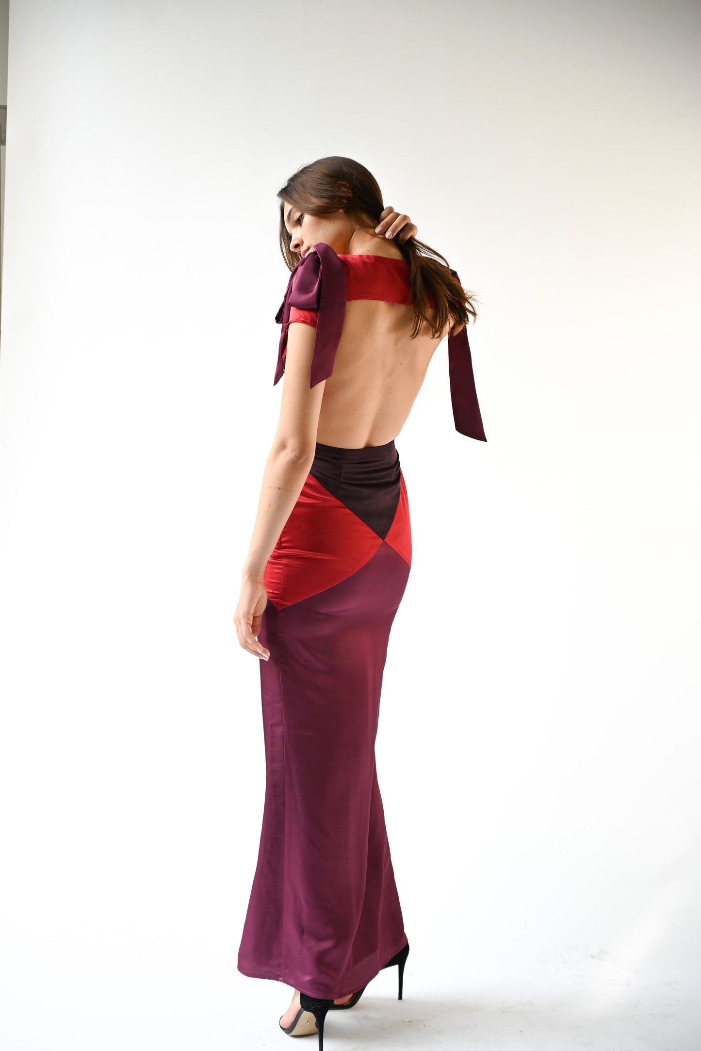 Moors Maxi Dress – Burgundy
