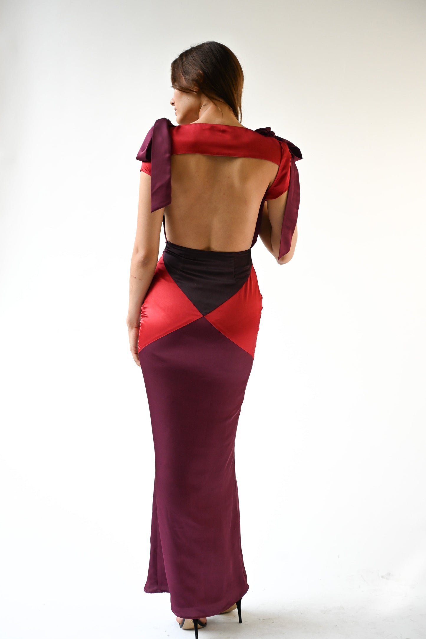 Moors Maxi Dress – Burgundy