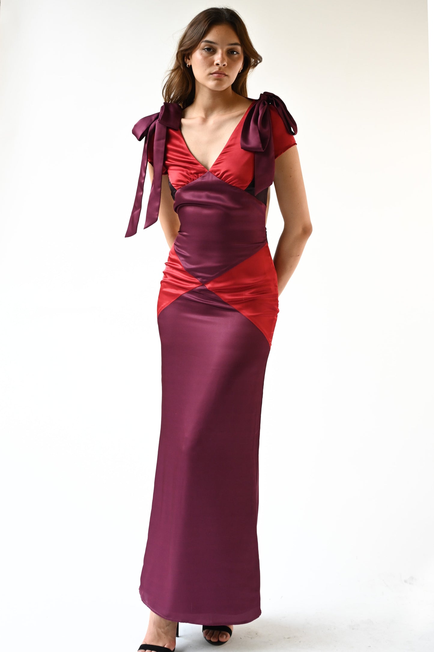 Moors Maxi Dress – Burgundy