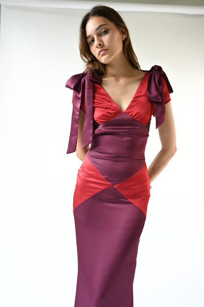 Moors Maxi Dress – Burgundy