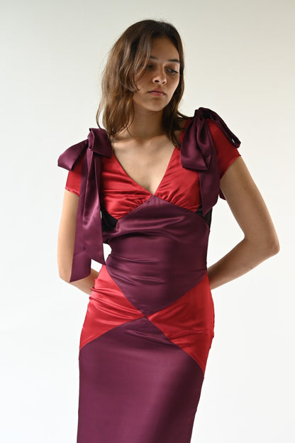 Moors Maxi Dress – Burgundy