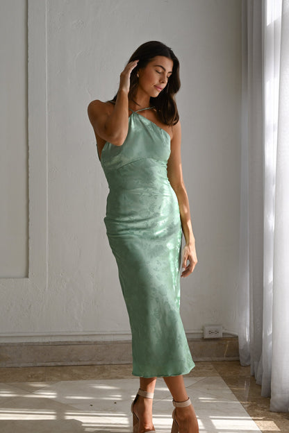 Remy Midi Dress – Sage