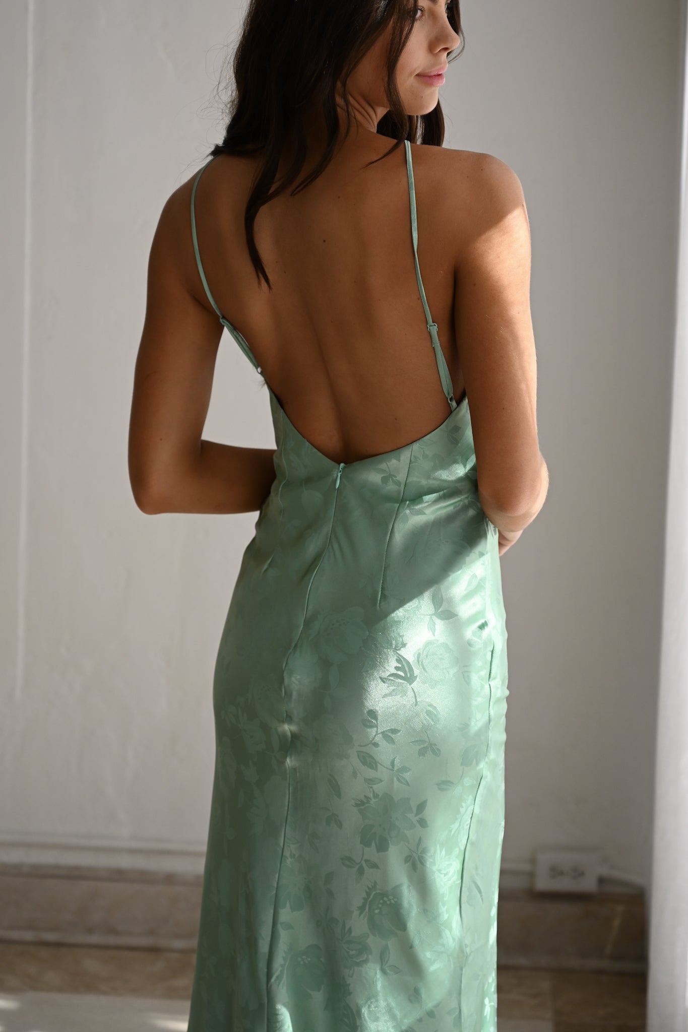 Remy Midi Dress – Sage