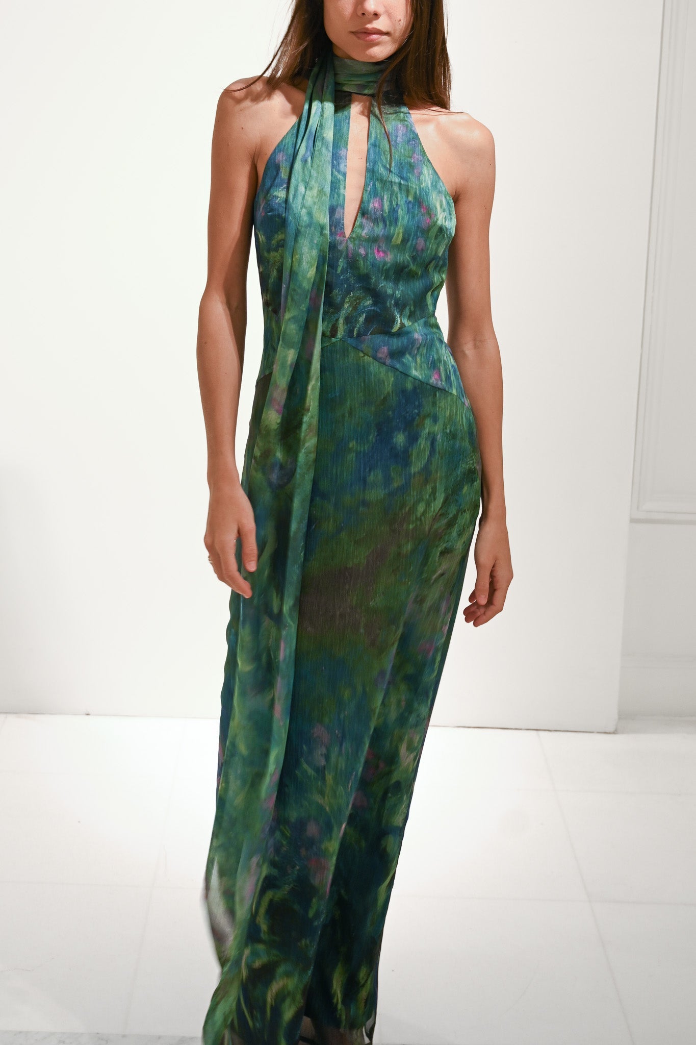 Monet Maxi Dress – Irises