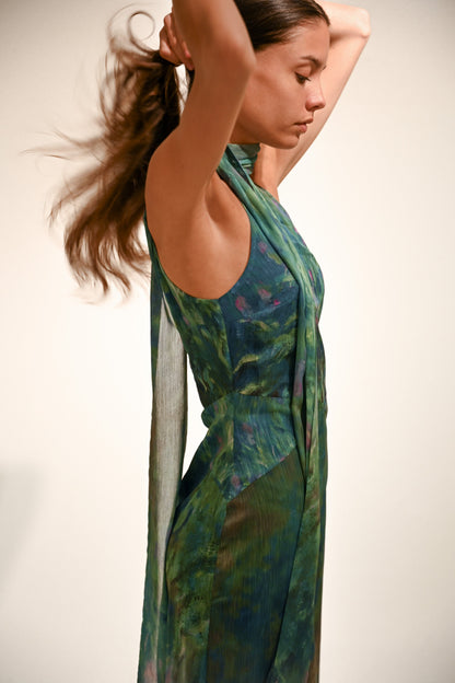 Monet Maxi Dress – Irises